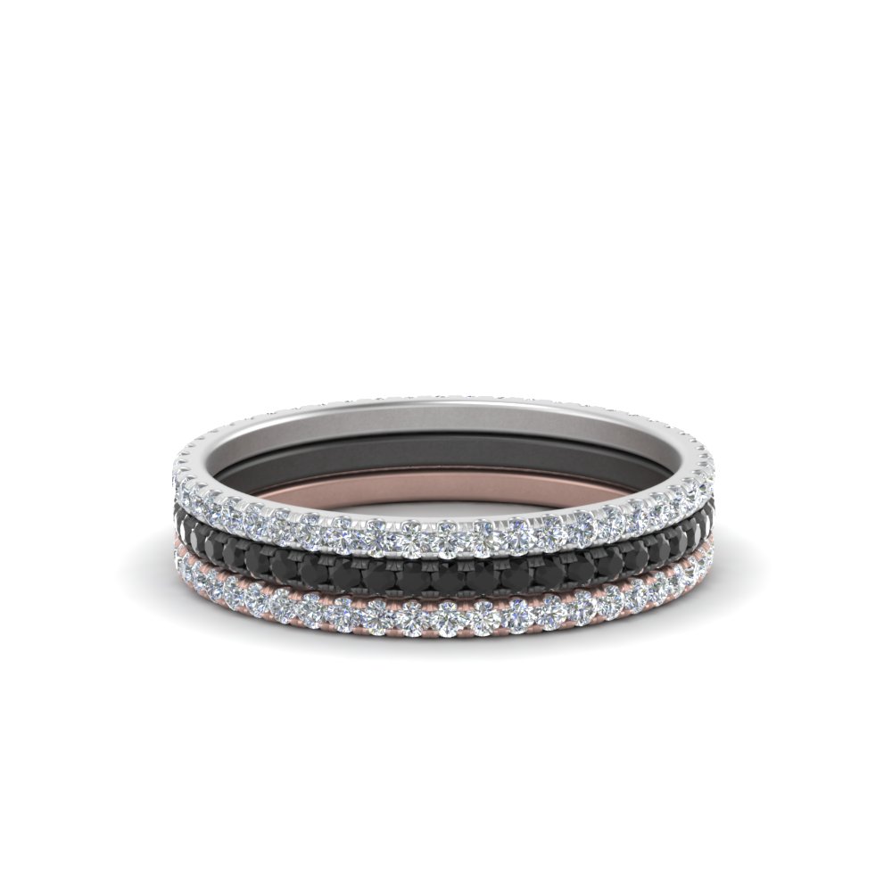 black-diamond stacked-wedding-rings-in-white-gold-FDEWB8371ANGLE2-NL-BG-B6